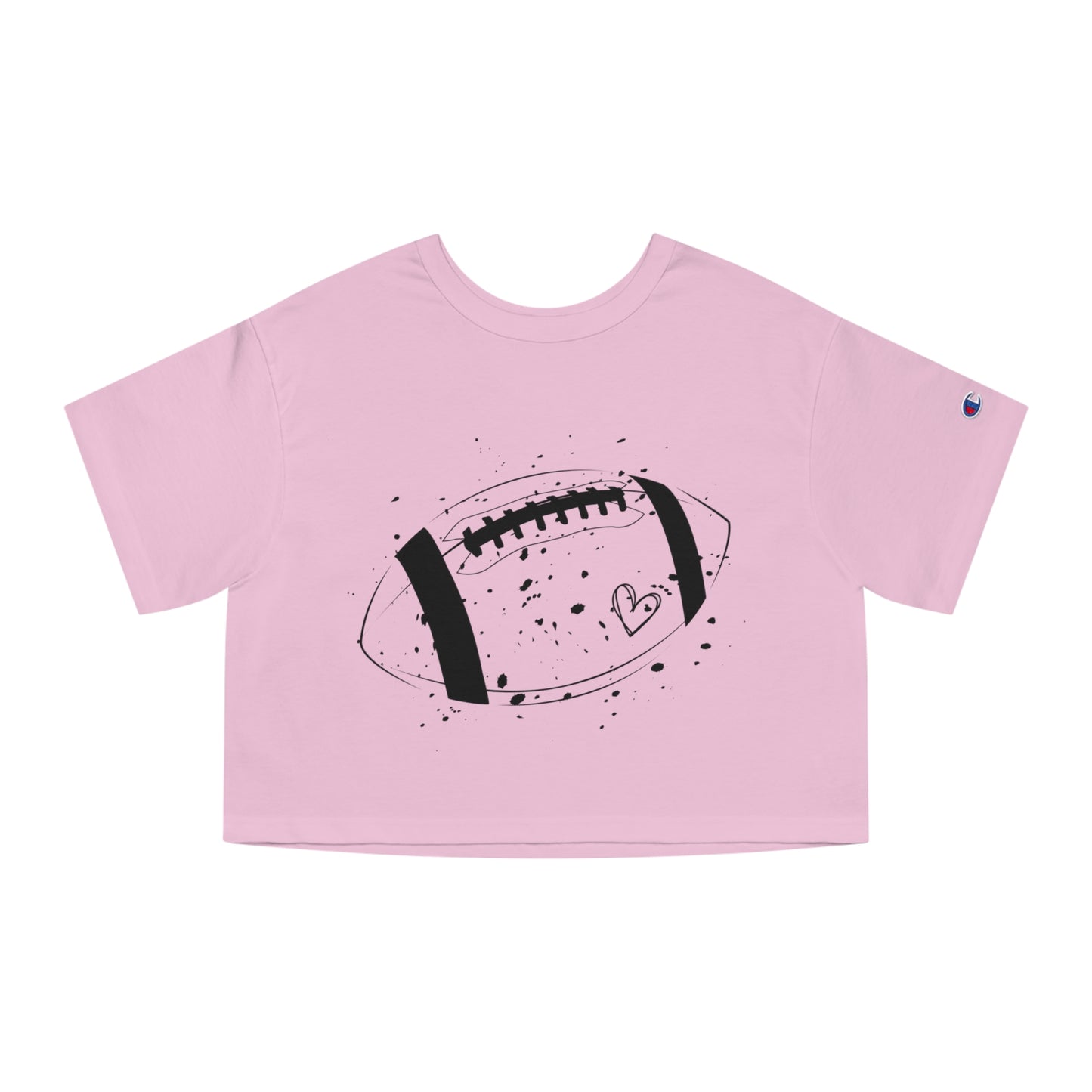 Football Love Cropped Top
