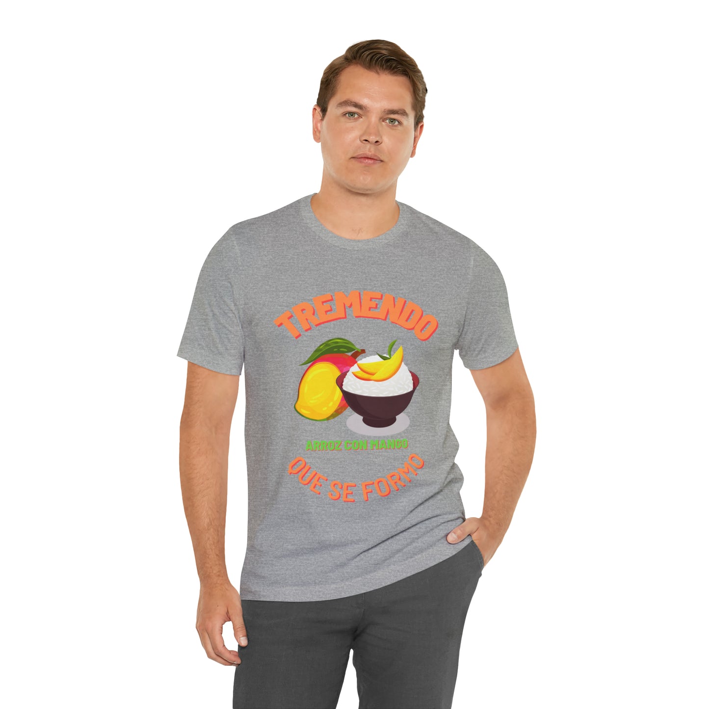Tremendo Arroz Con Mango Que Se Formo -Unisex Jersey Short Sleeve Tee