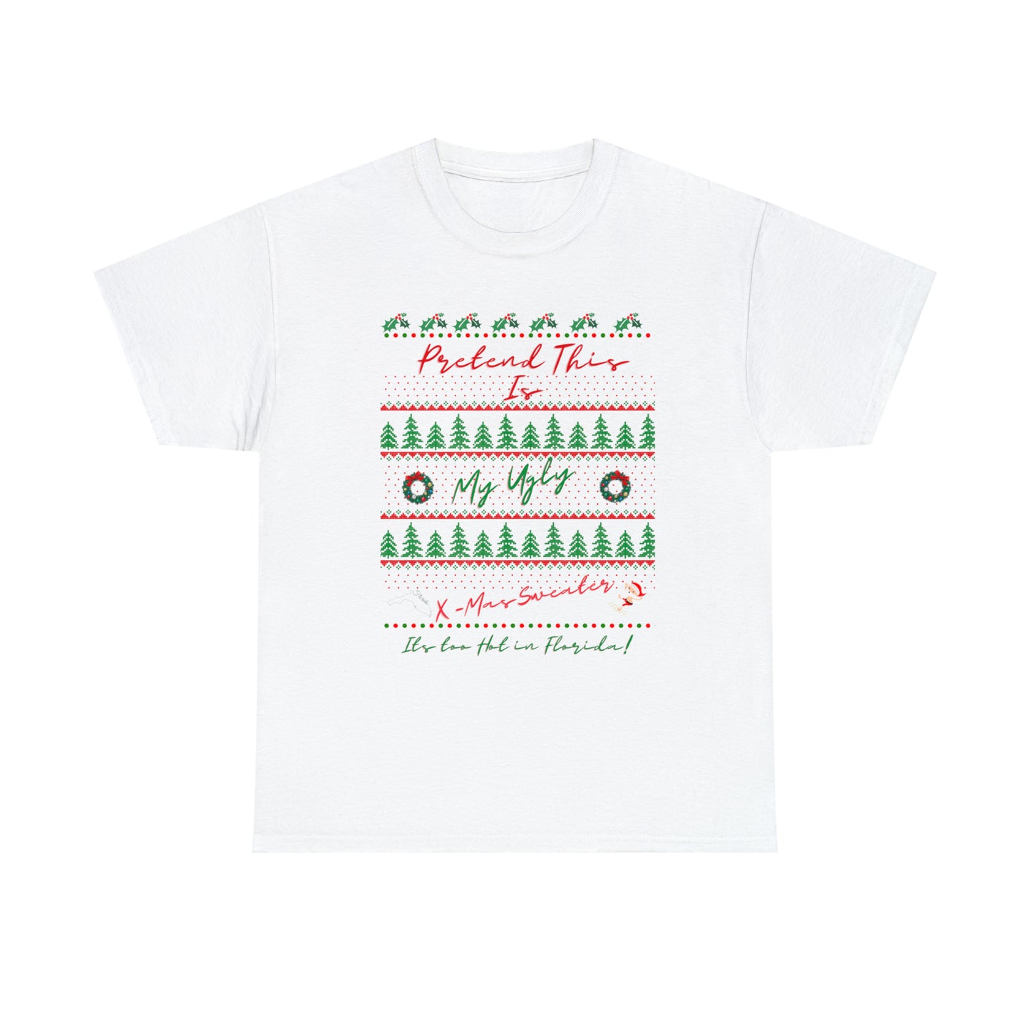 FL Ugly Sweater Unisex Heavy Cotton Tee