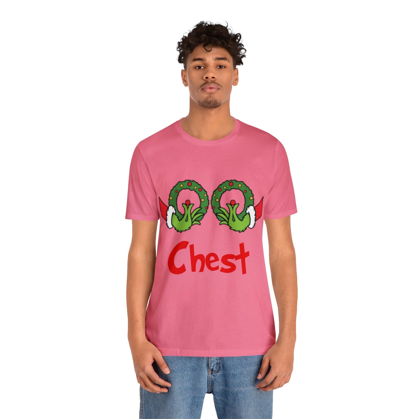 Grinch Couples T-shirt (Chest) Unisex Jersey Short Sleeve Tee