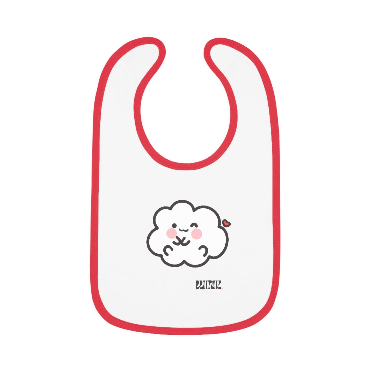Wink- Cumulo Cuties Baby Contrast Trim Jersey Bib
