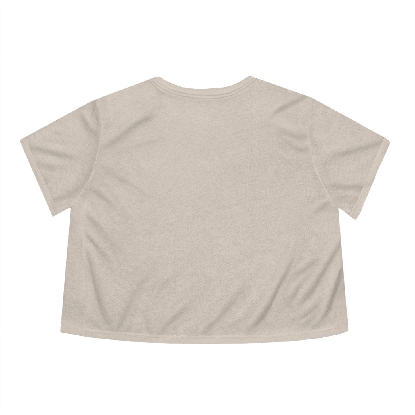 Feed me pie and tell me I'm pretty Women's Flowy Cropped Tee