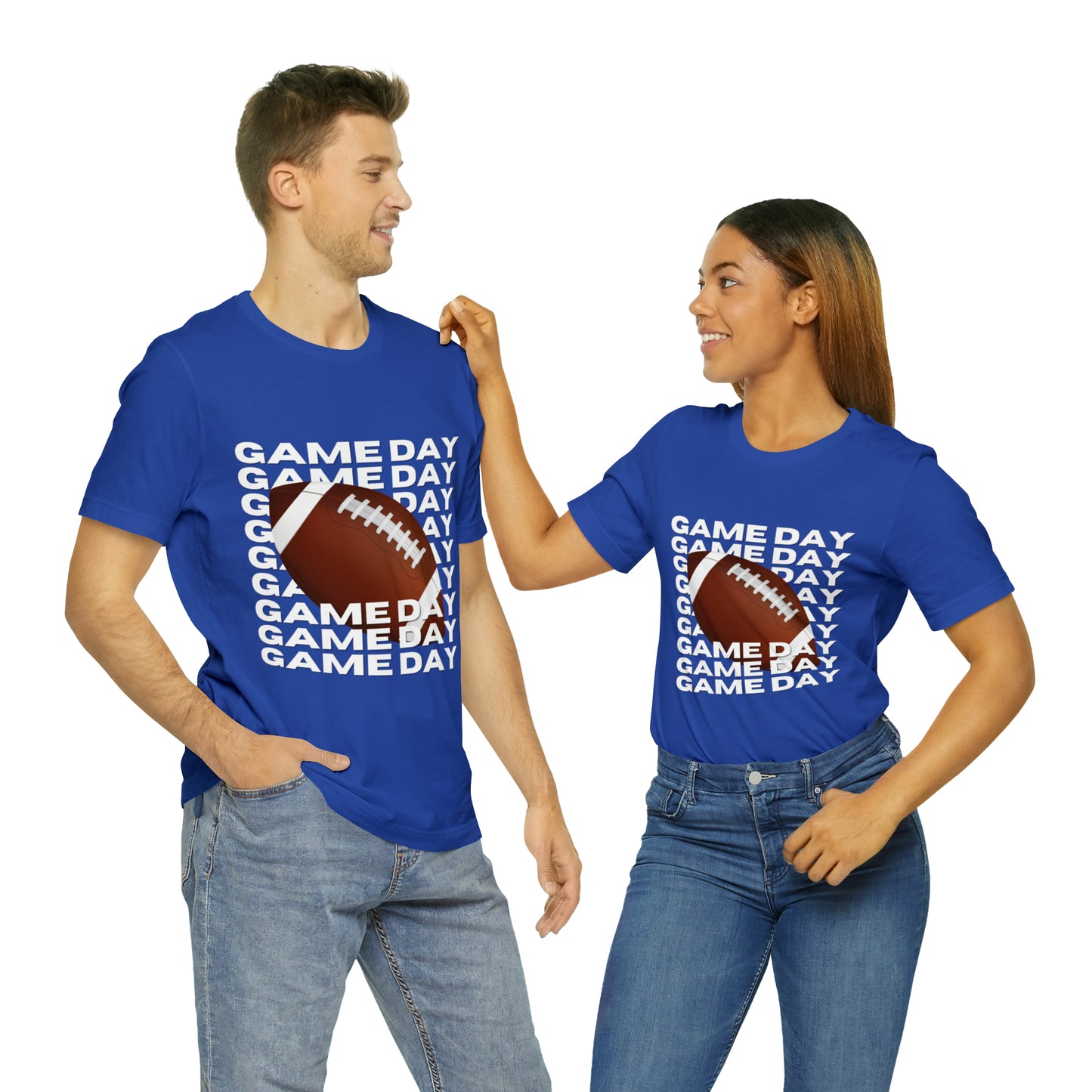 Game Day Football Unisex Jersey Short Sleeve Tee