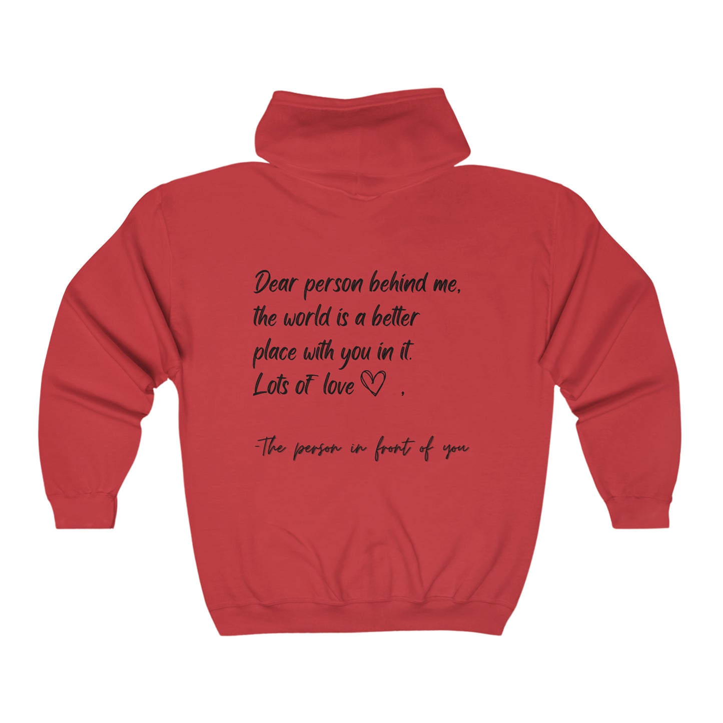 Be Kind - Unisex Heavy Blend Full Zip Hooded Sweatshirt
