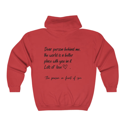 Be Kind - Unisex Heavy Blend Full Zip Hooded Sweatshirt
