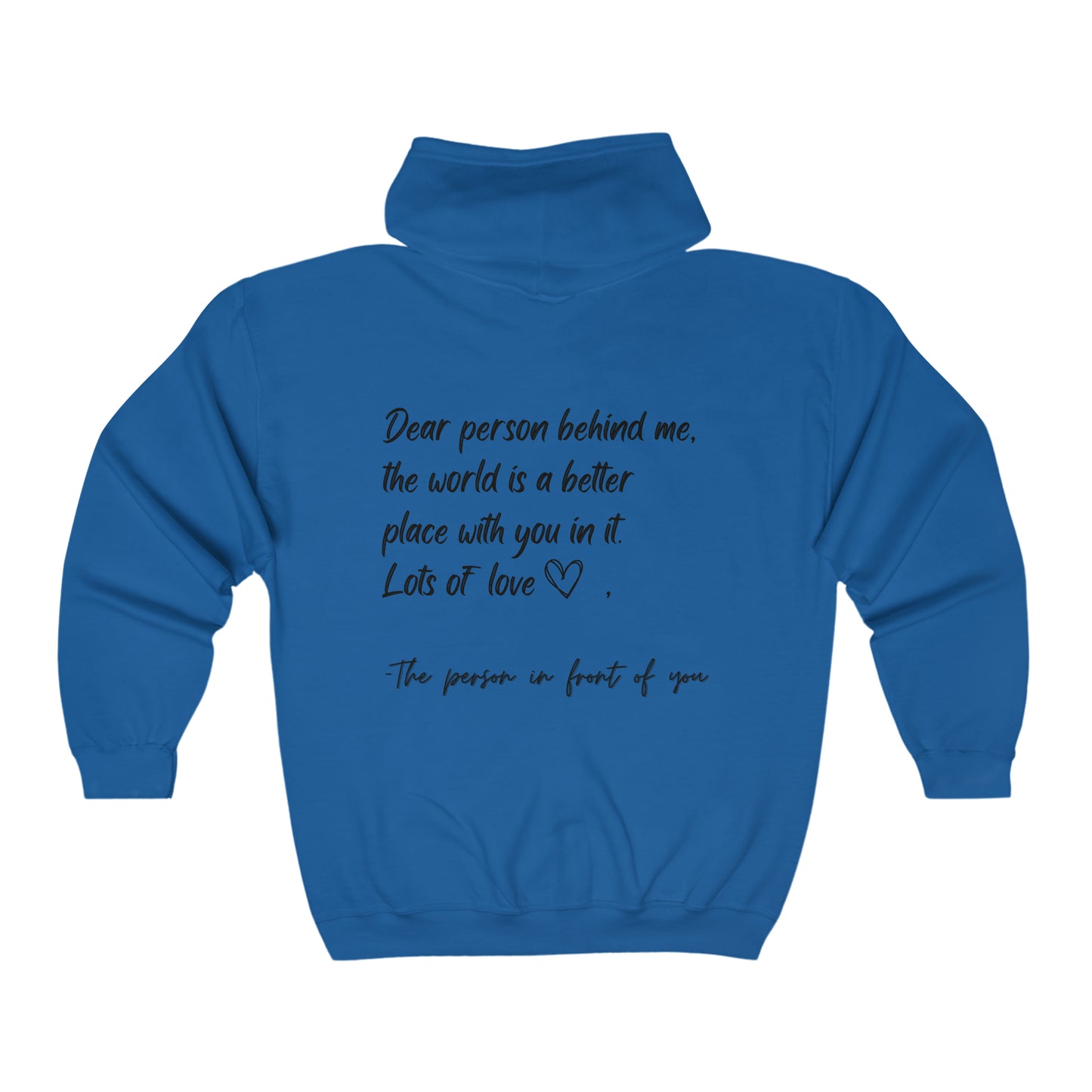 Be Kind - Unisex Heavy Blend Full Zip Hooded Sweatshirt