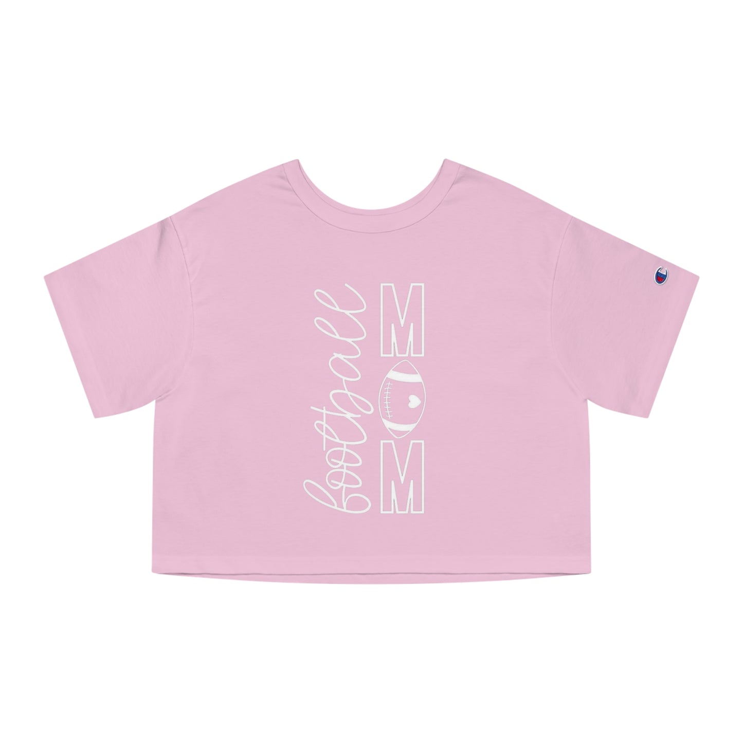 Football Mom Cropped T-Shirt
