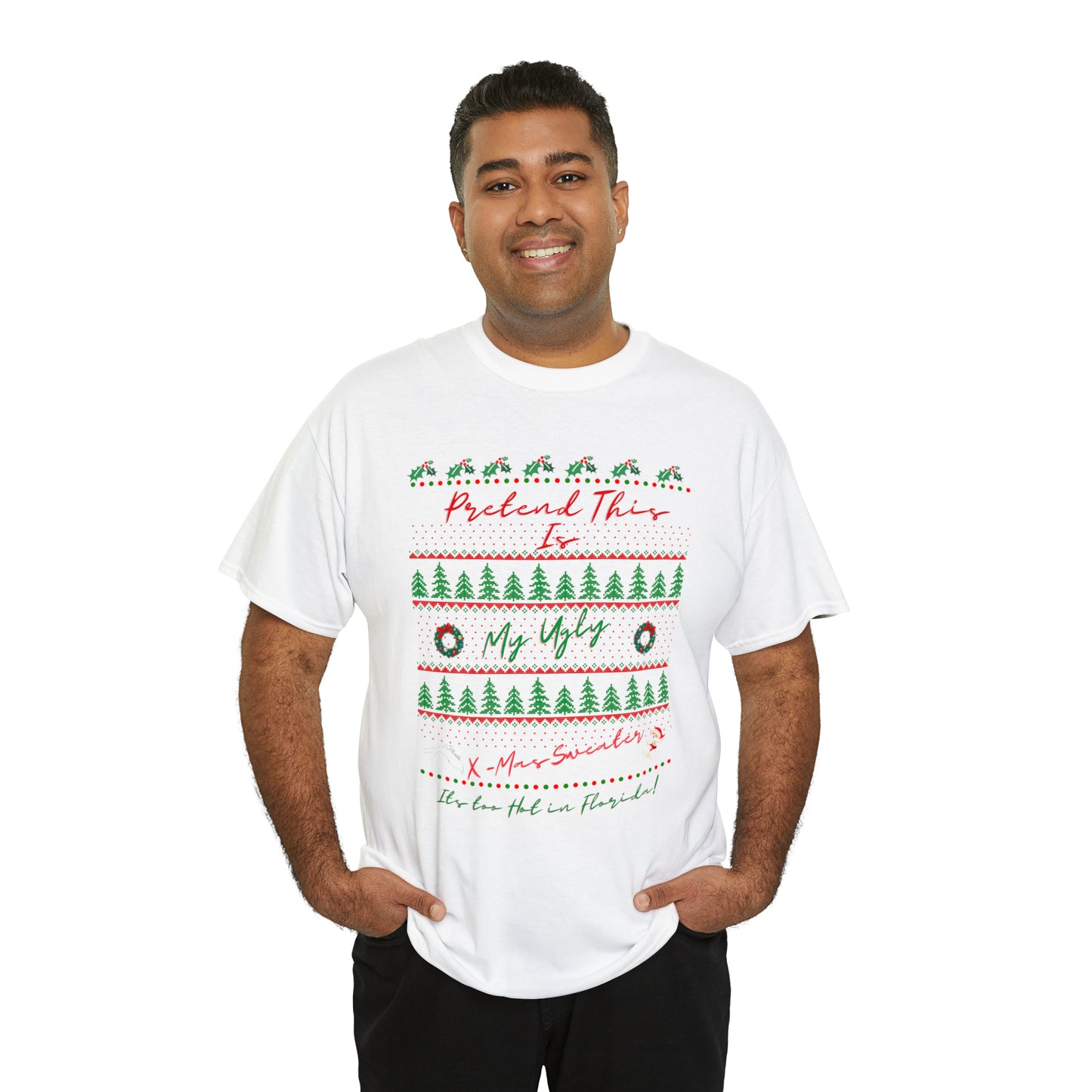 FL Ugly Sweater Unisex Heavy Cotton Tee