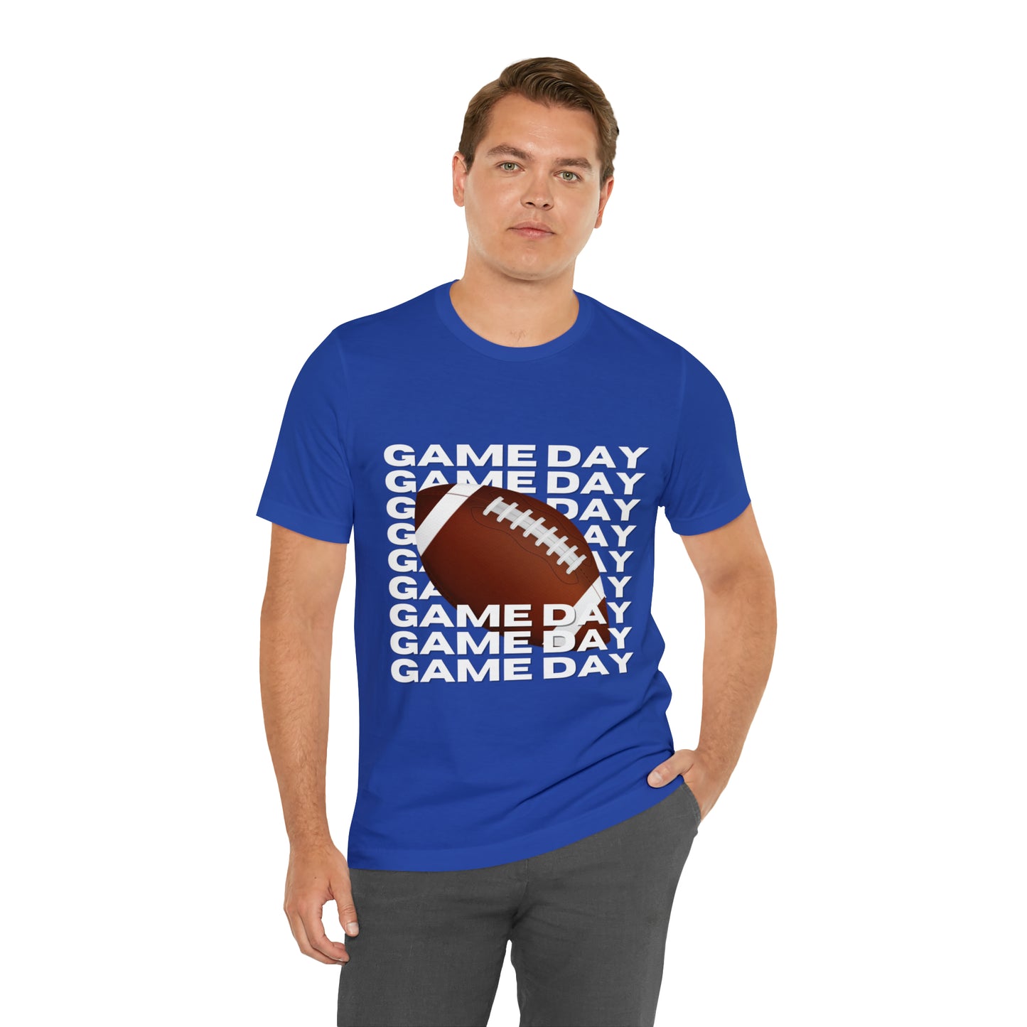 Game Day Football Unisex Jersey Short Sleeve Tee