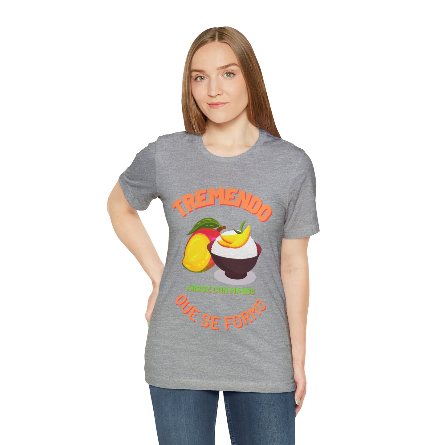 Tremendo Arroz Con Mango Que Se Formo -Unisex Jersey Short Sleeve Tee