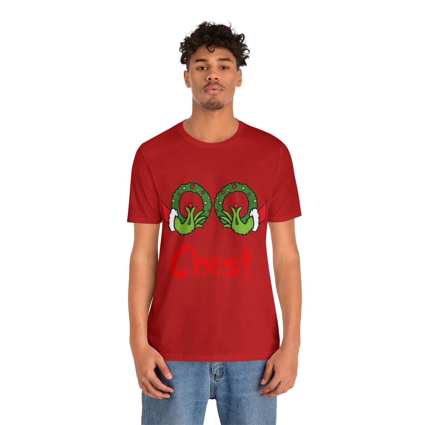 Grinch Couples T-shirt (Chest) Unisex Jersey Short Sleeve Tee