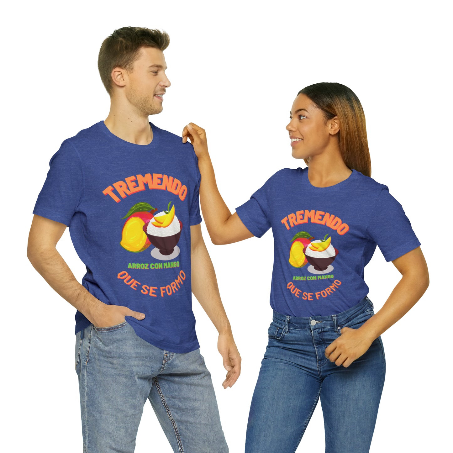 Tremendo Arroz Con Mango Que Se Formo -Unisex Jersey Short Sleeve Tee