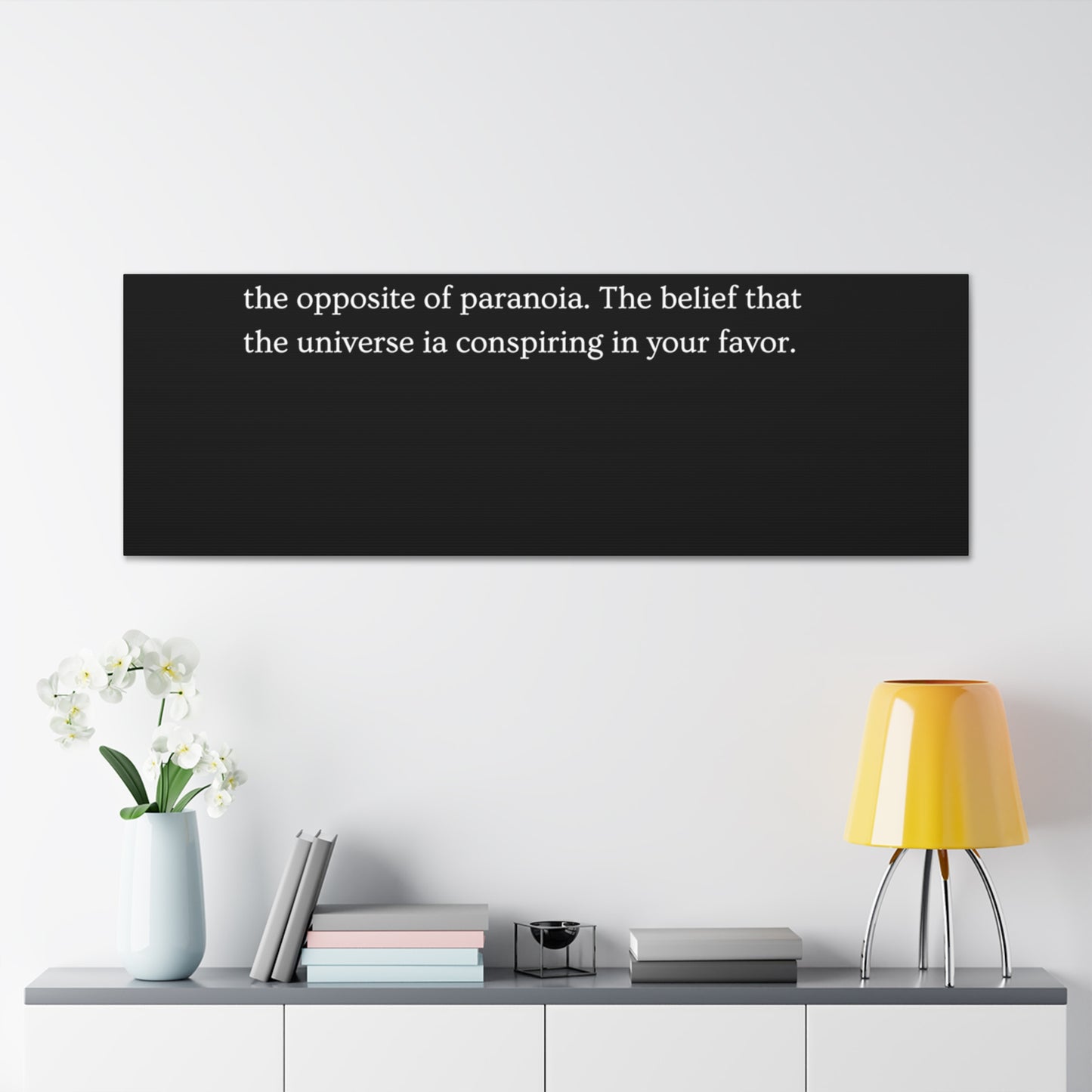 Pronoia - definition Canvas Gallery Wraps