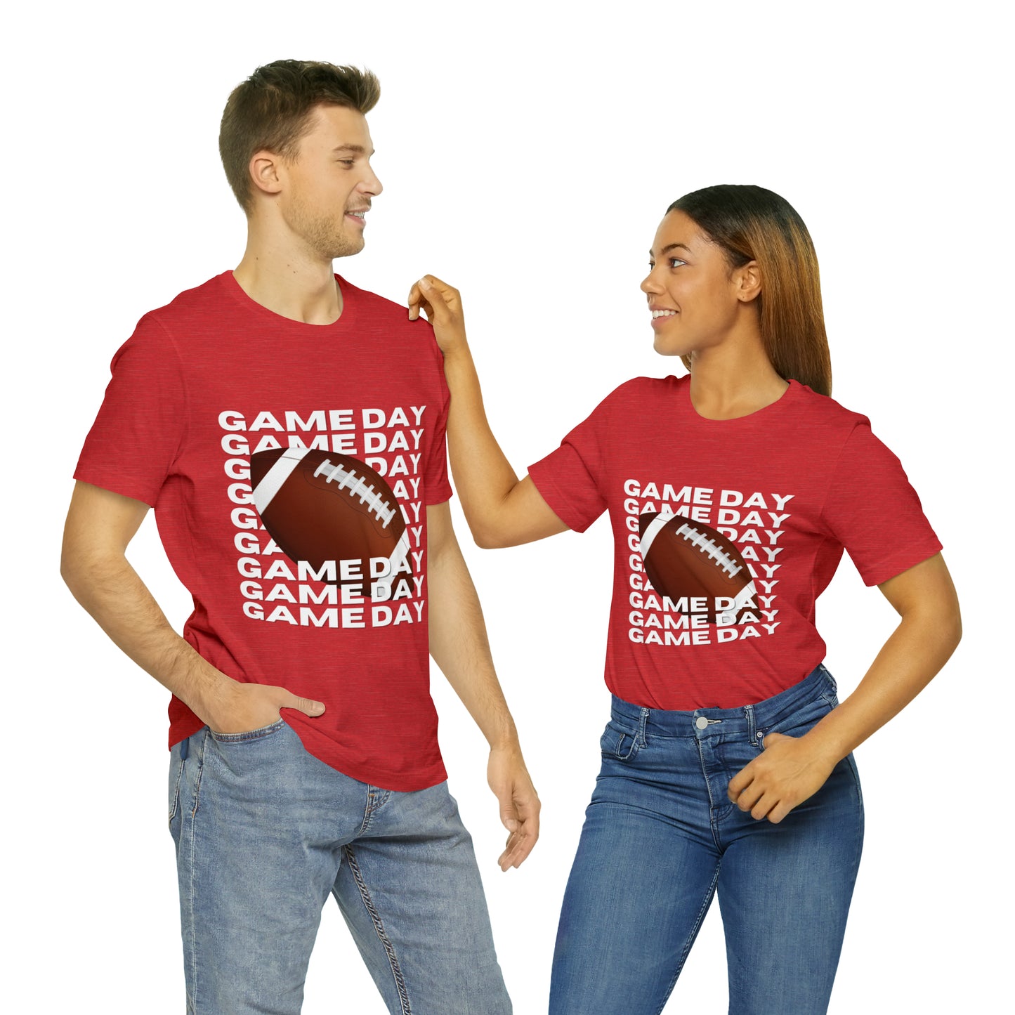 Game Day Football Unisex Jersey Short Sleeve Tee