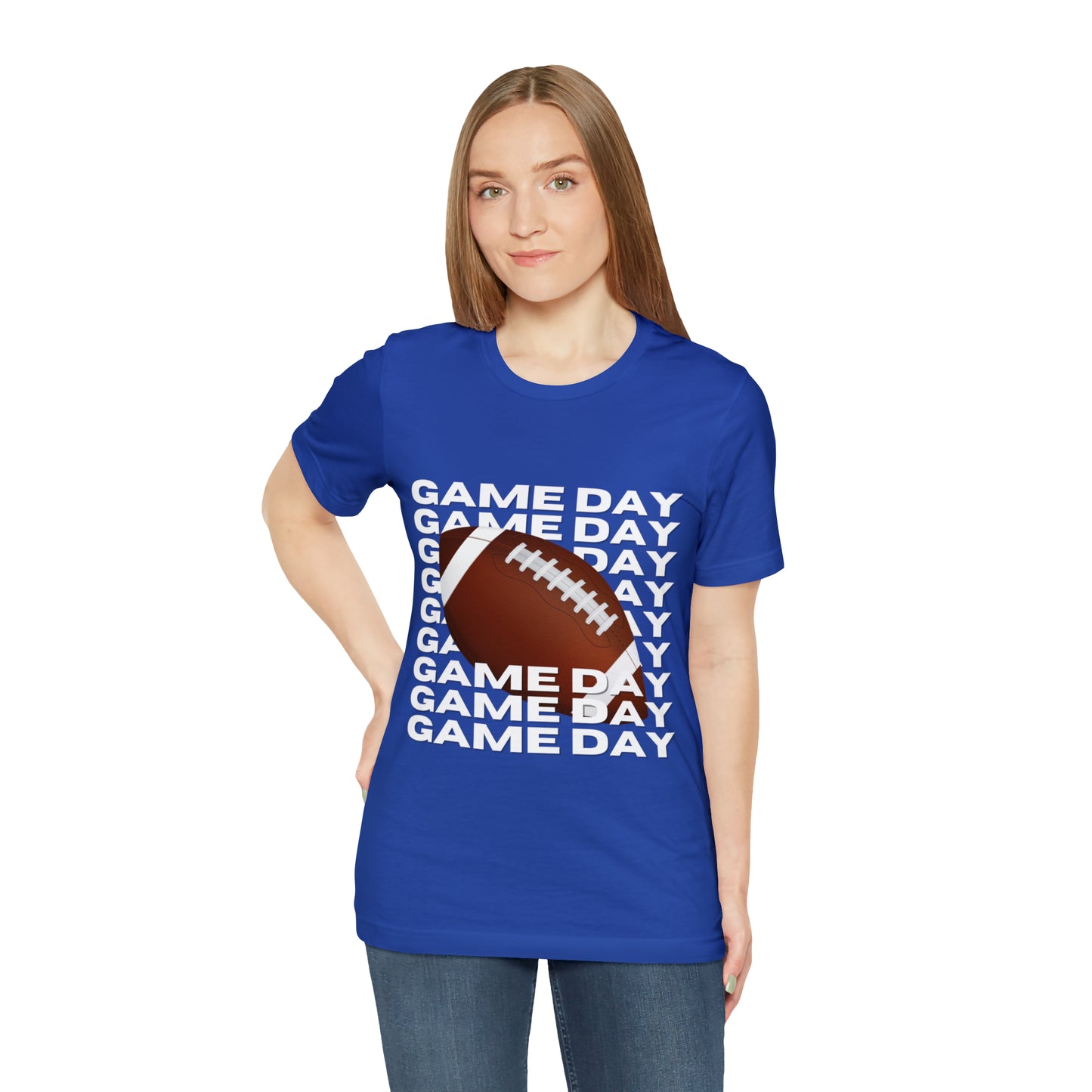 Game Day Football Unisex Jersey Short Sleeve Tee