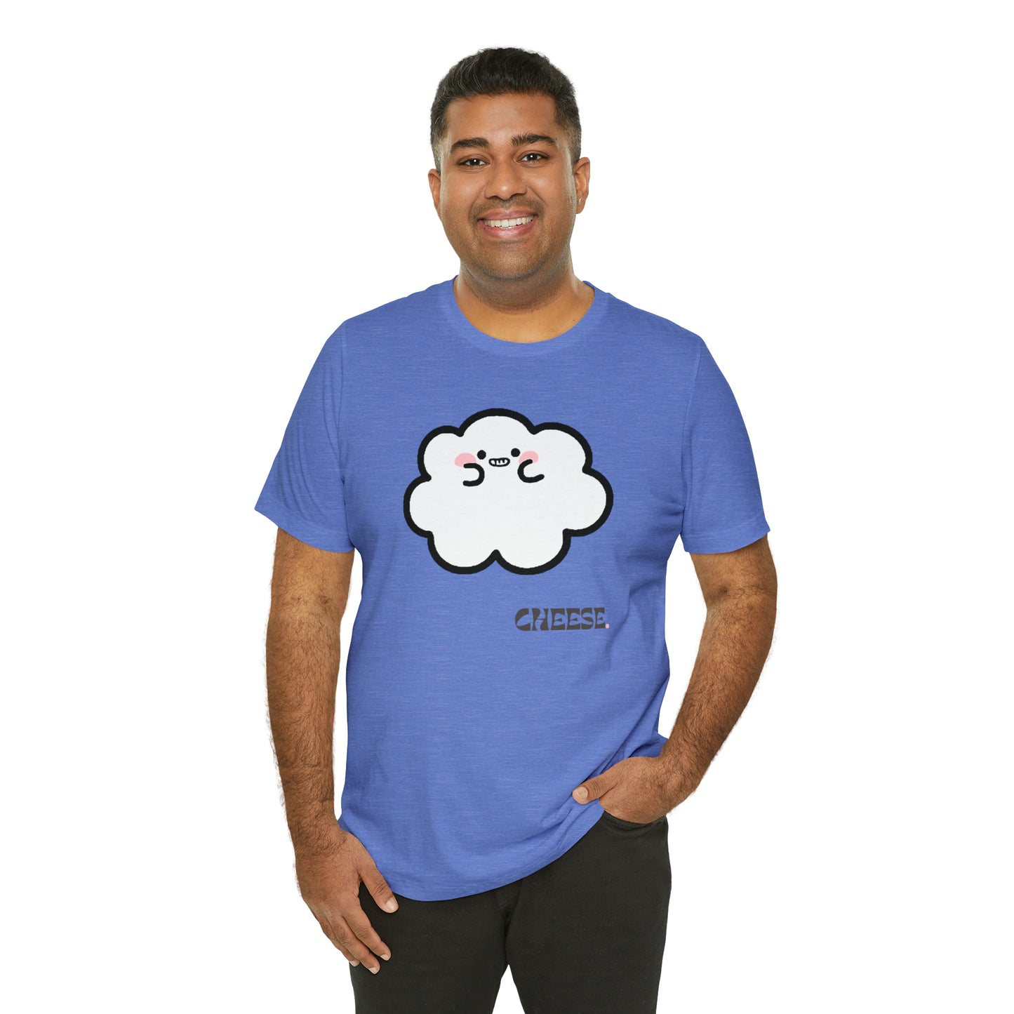Cheese- Cumulo Cuties Unisex Jersey Short Sleeve Tee