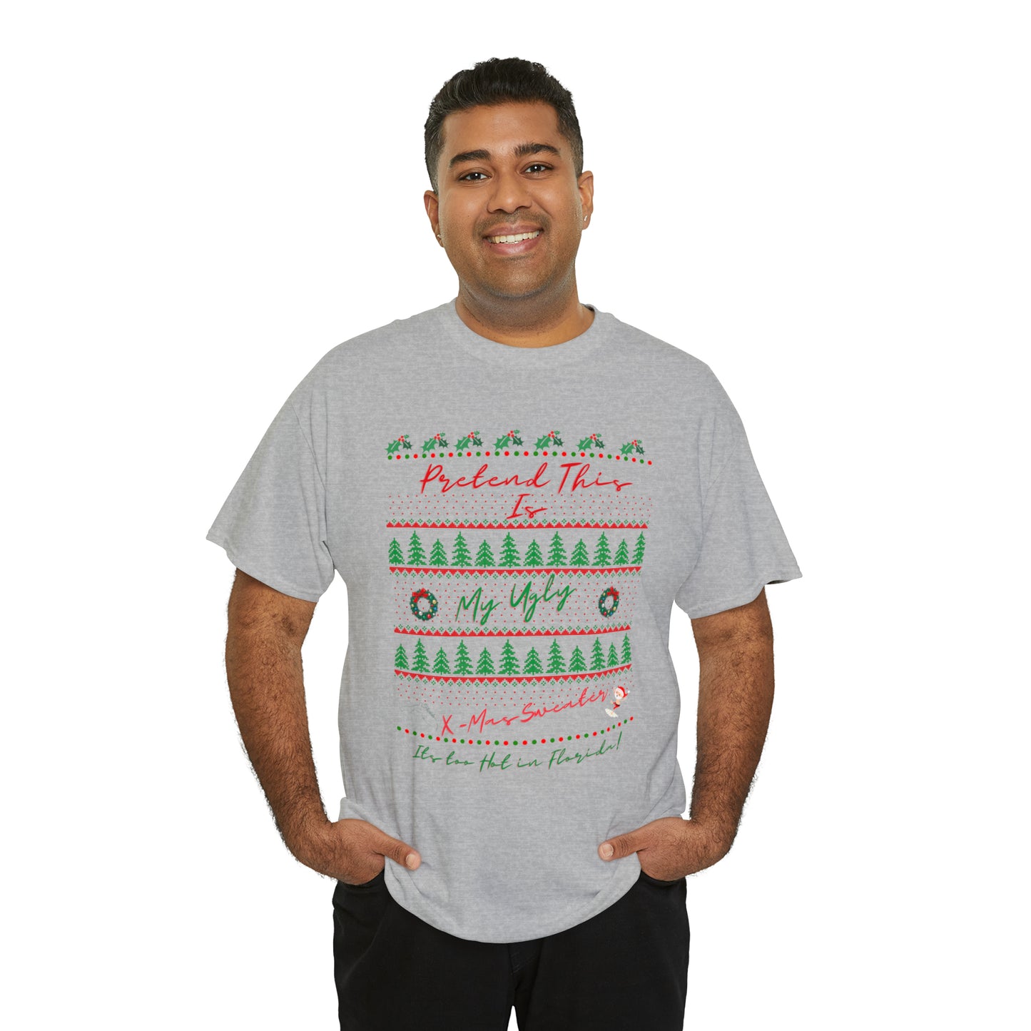 FL Ugly Sweater Unisex Heavy Cotton Tee