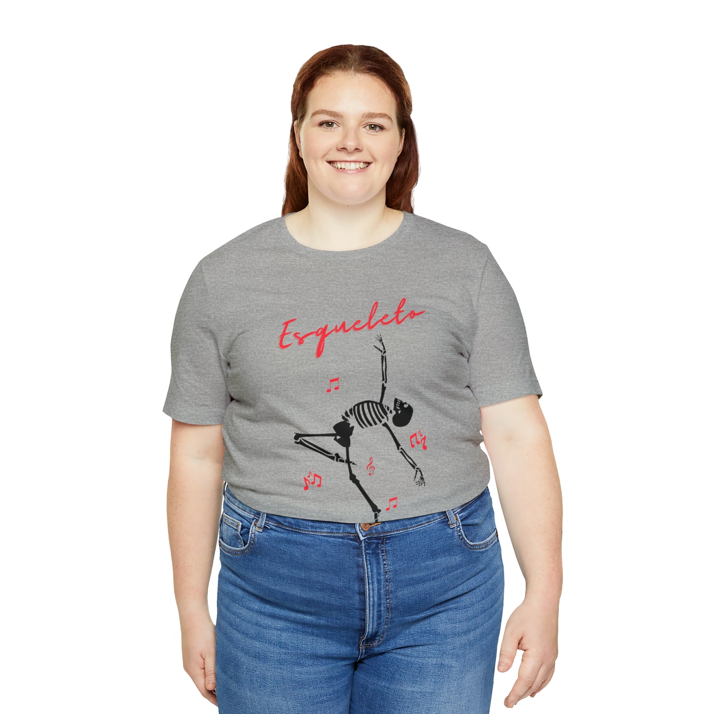 Esqueleto Rumbero Unisex Jersey Short Sleeve Tee