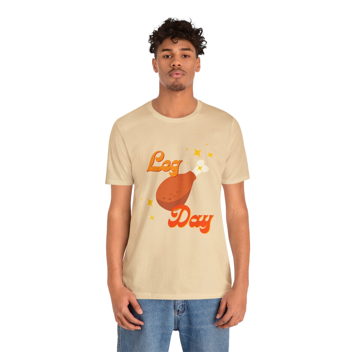 Leg Day Unisex Jersey Short Sleeve Tee