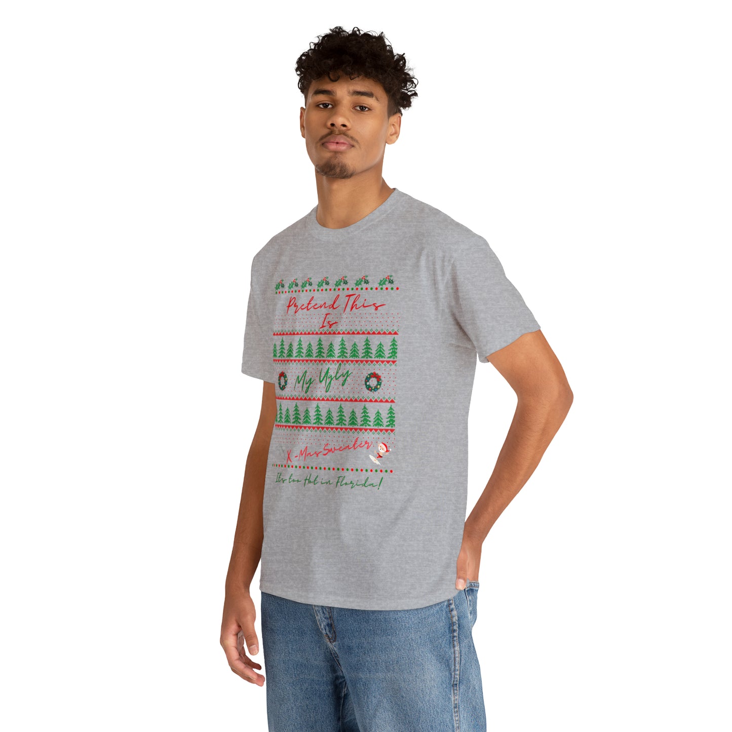 FL Ugly Sweater Unisex Heavy Cotton Tee