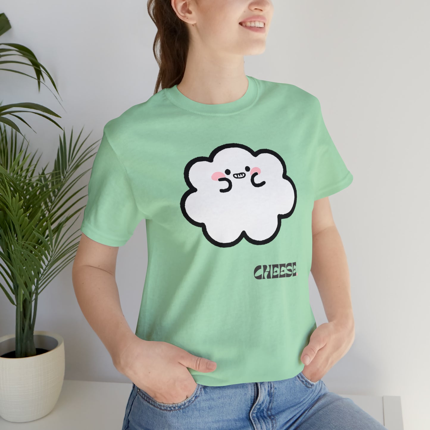 Cheese- Cumulo Cuties Unisex Jersey Short Sleeve Tee