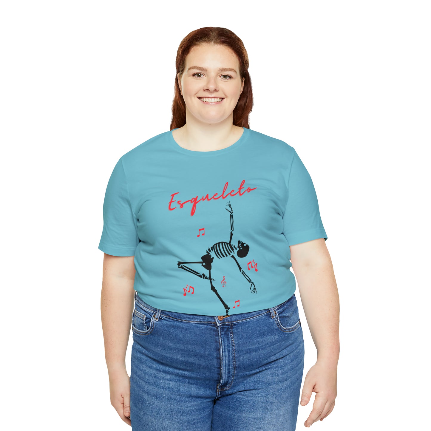 Esqueleto Rumbero Unisex Jersey Short Sleeve Tee