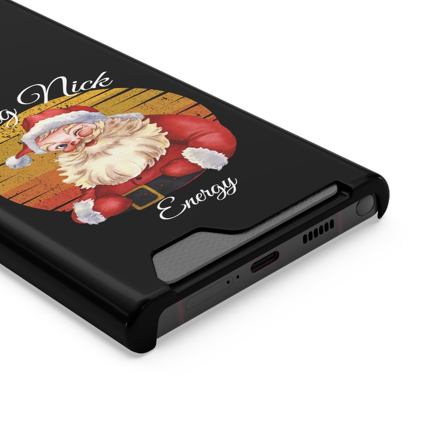 Big Nick Energy Christmas Phone Case With Card Holder