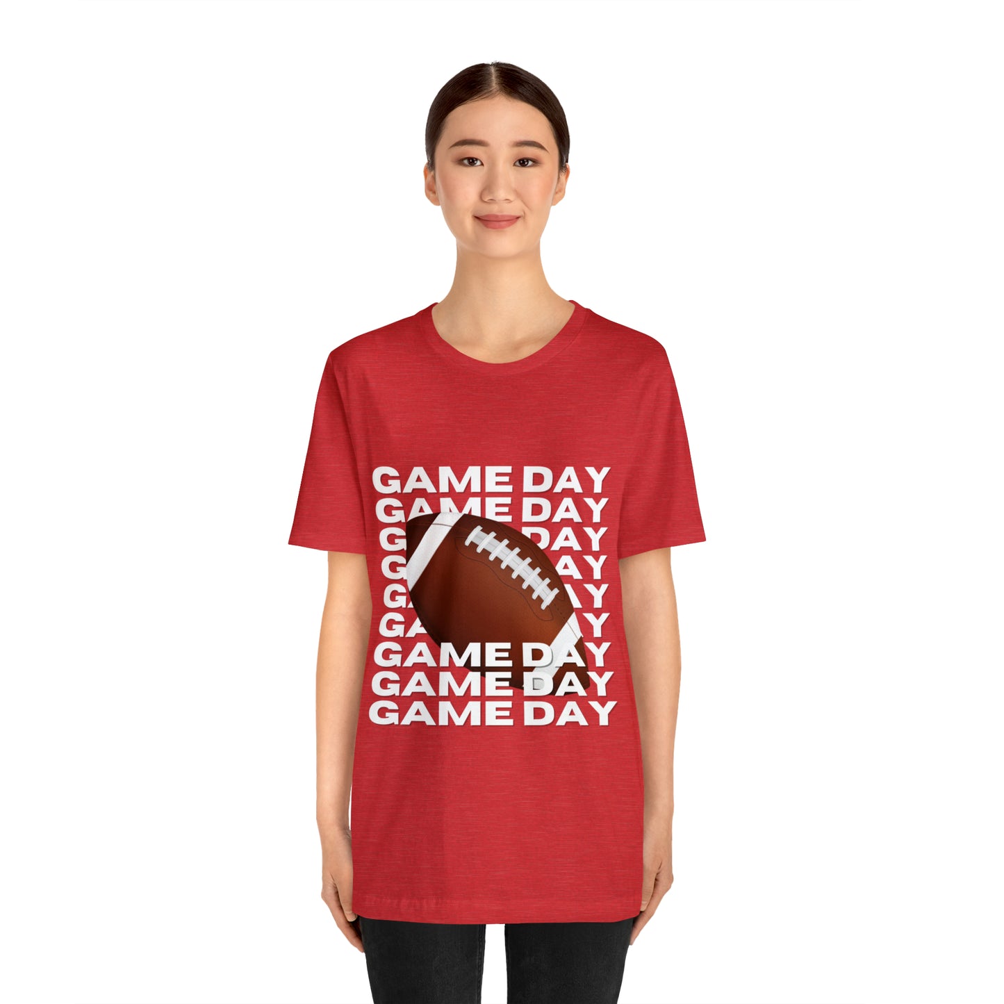 Game Day Football Unisex Jersey Short Sleeve Tee