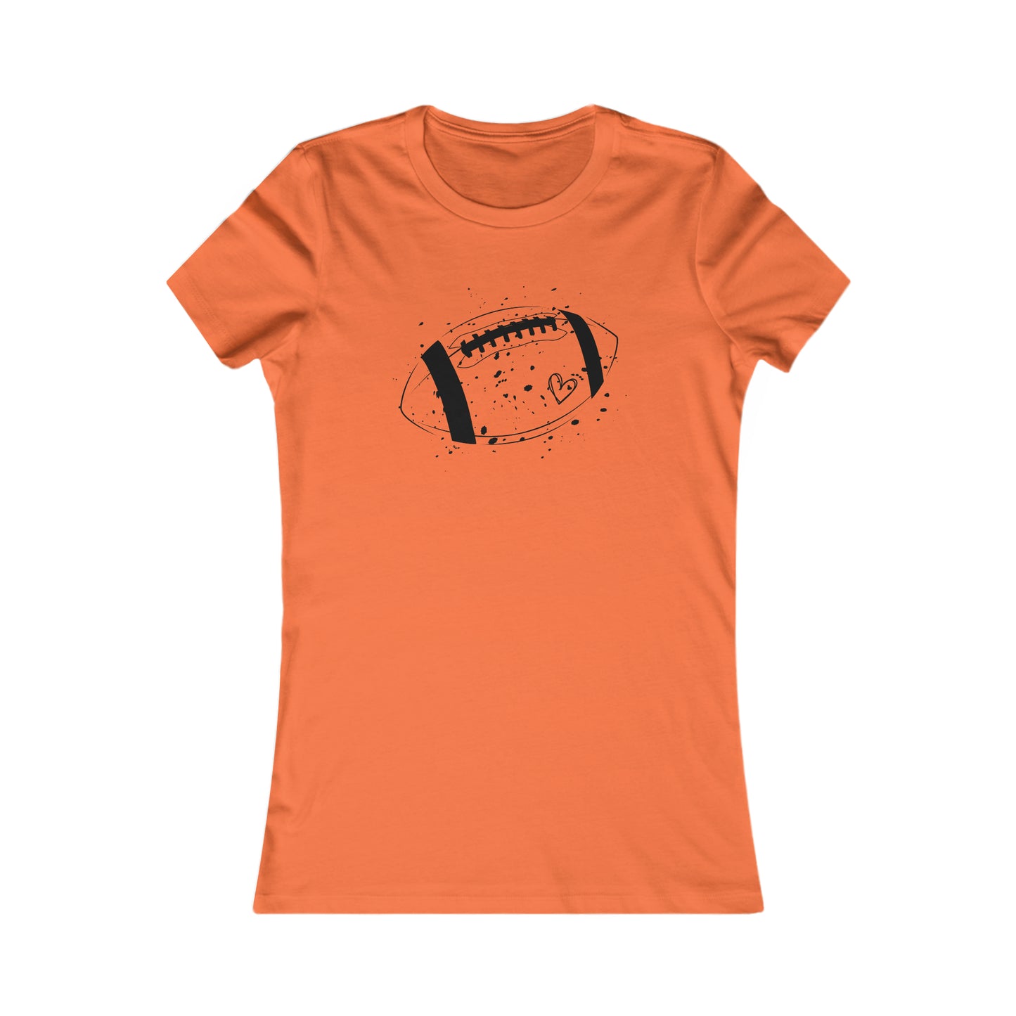 Football Blk Design Women's Favorite Tee