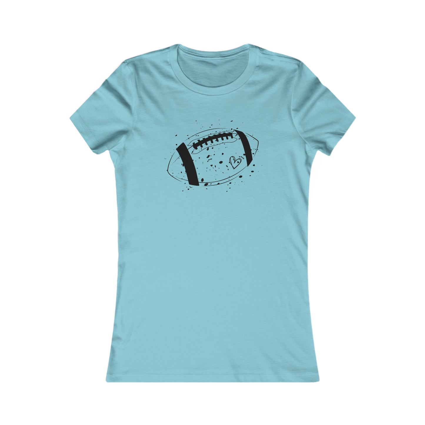 Football Blk Design Women's Favorite Tee