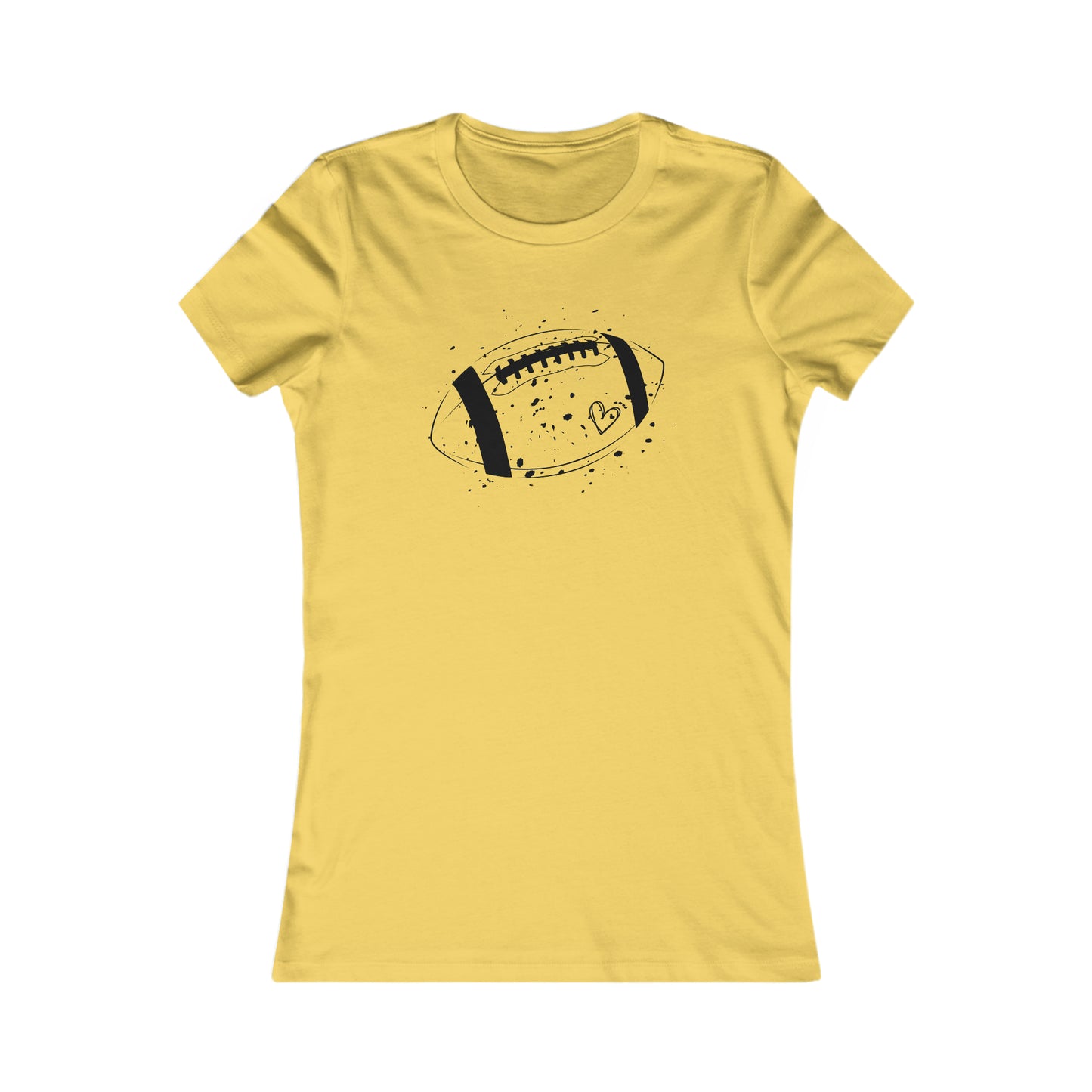 Football Blk Design Women's Favorite Tee