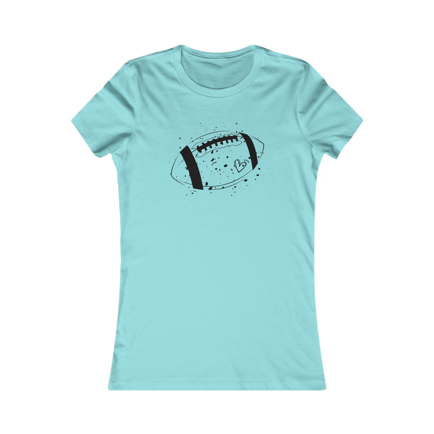 Football Blk Design Women's Favorite Tee