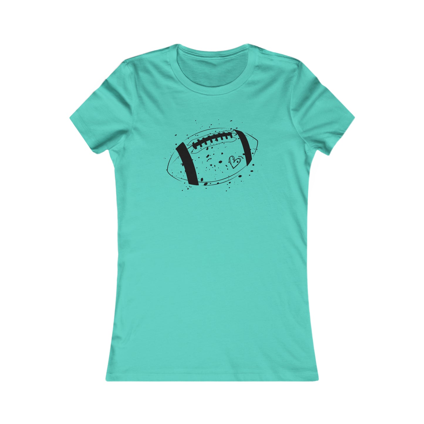 Football Blk Design Women's Favorite Tee