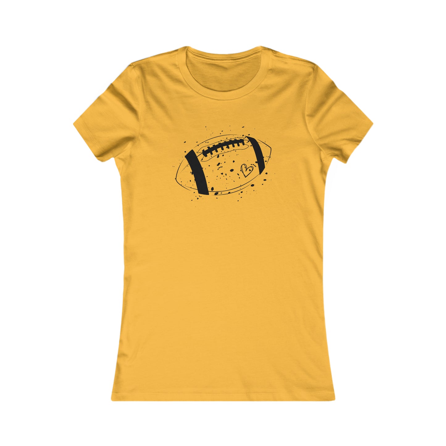 Football Blk Design Women's Favorite Tee