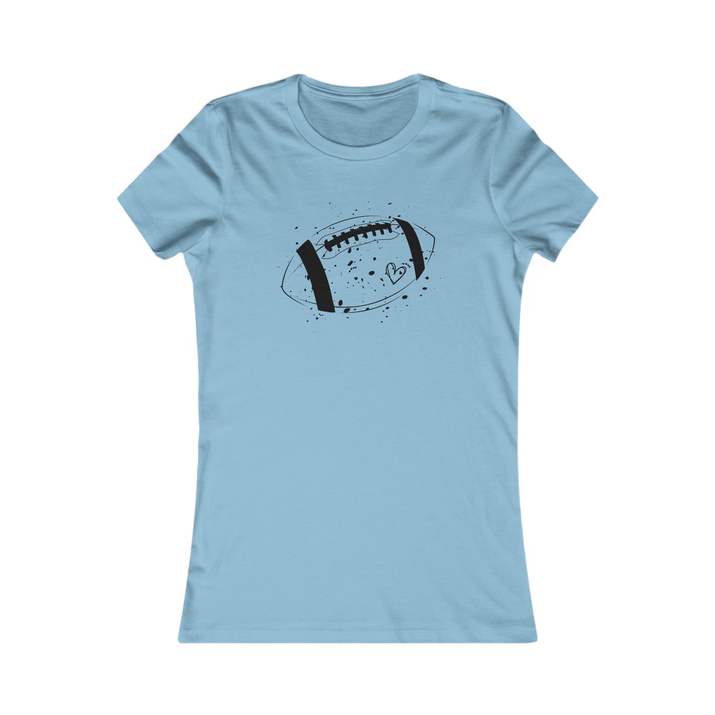 Football Blk Design Women's Favorite Tee