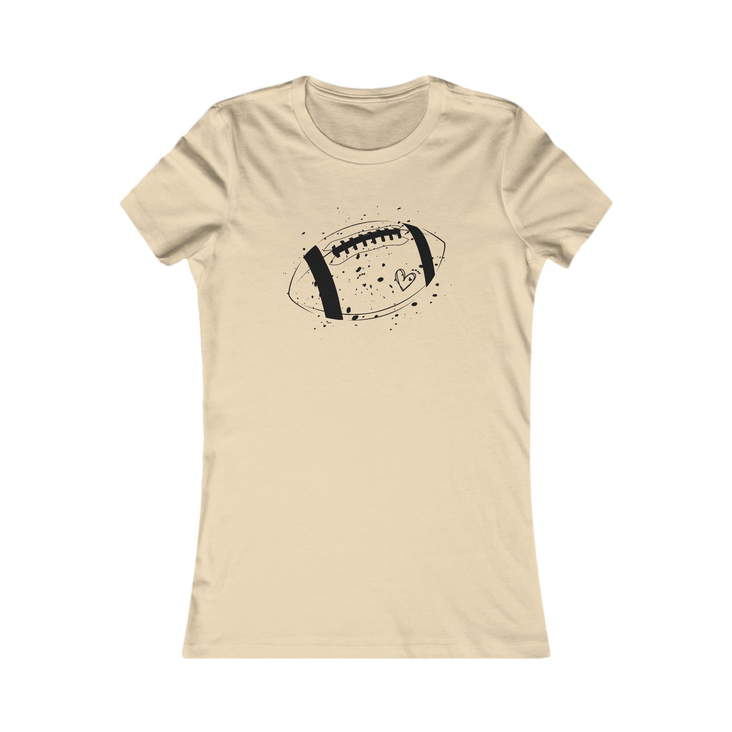 Football Blk Design Women's Favorite Tee