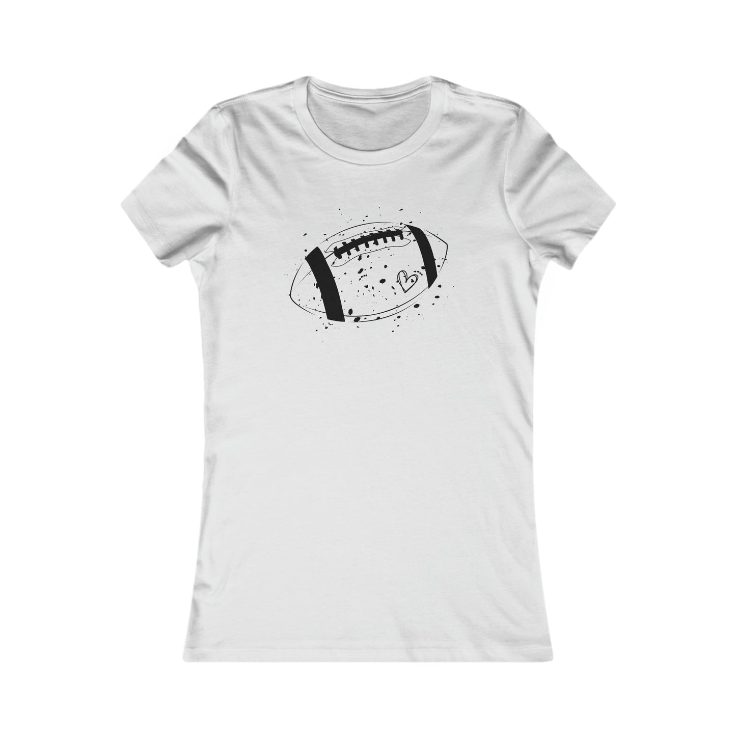 Football Blk Design Women's Favorite Tee