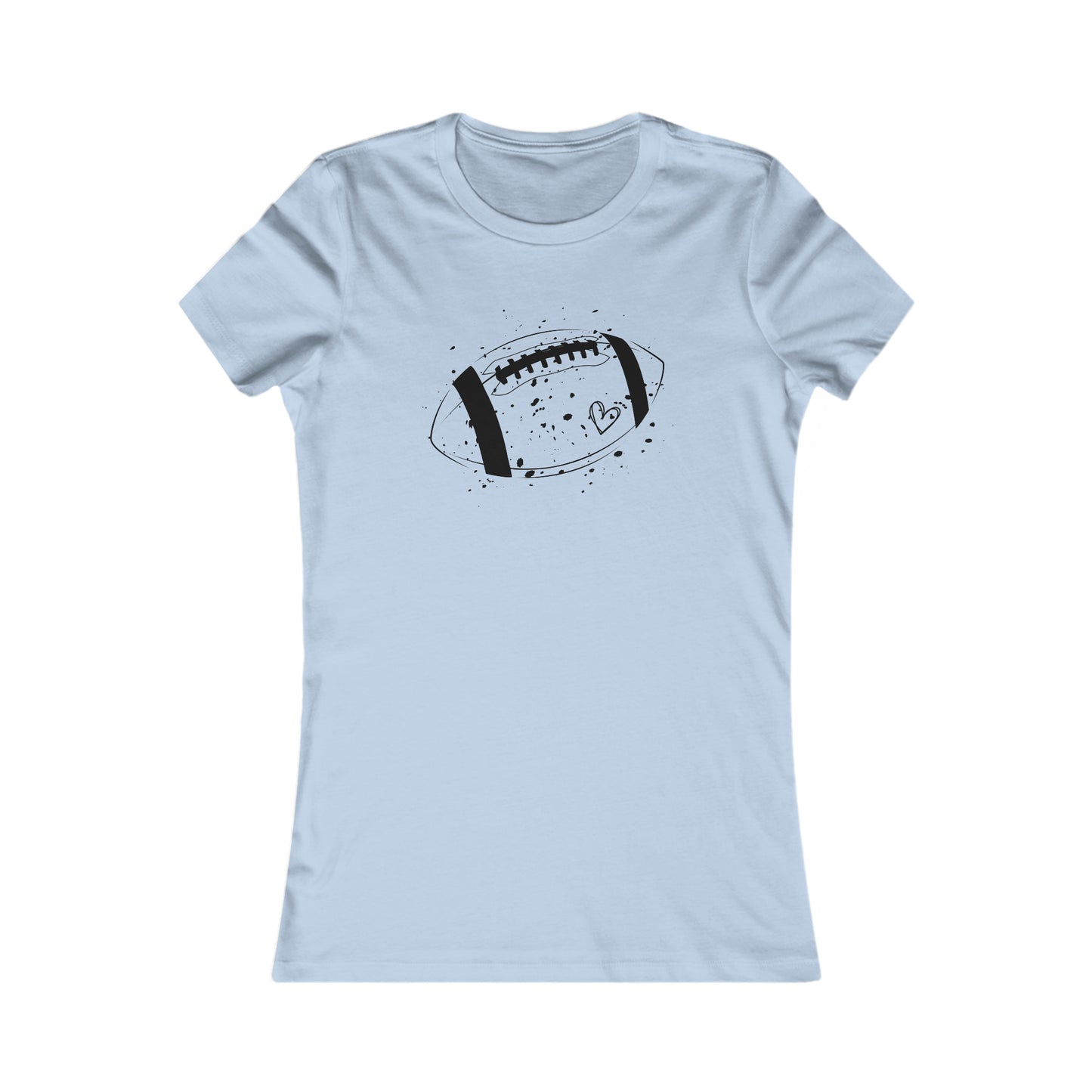 Football Blk Design Women's Favorite Tee