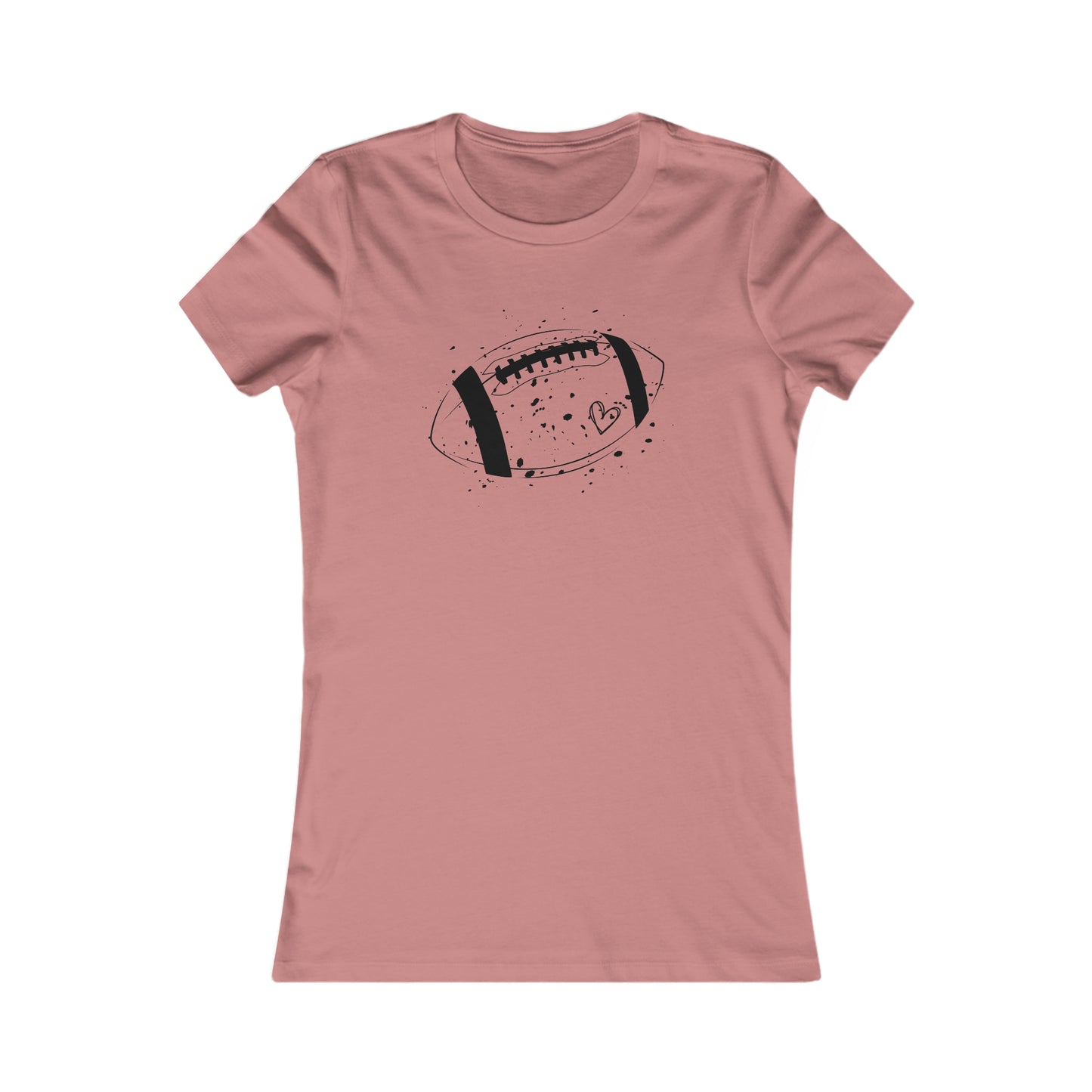 Football Blk Design Women's Favorite Tee