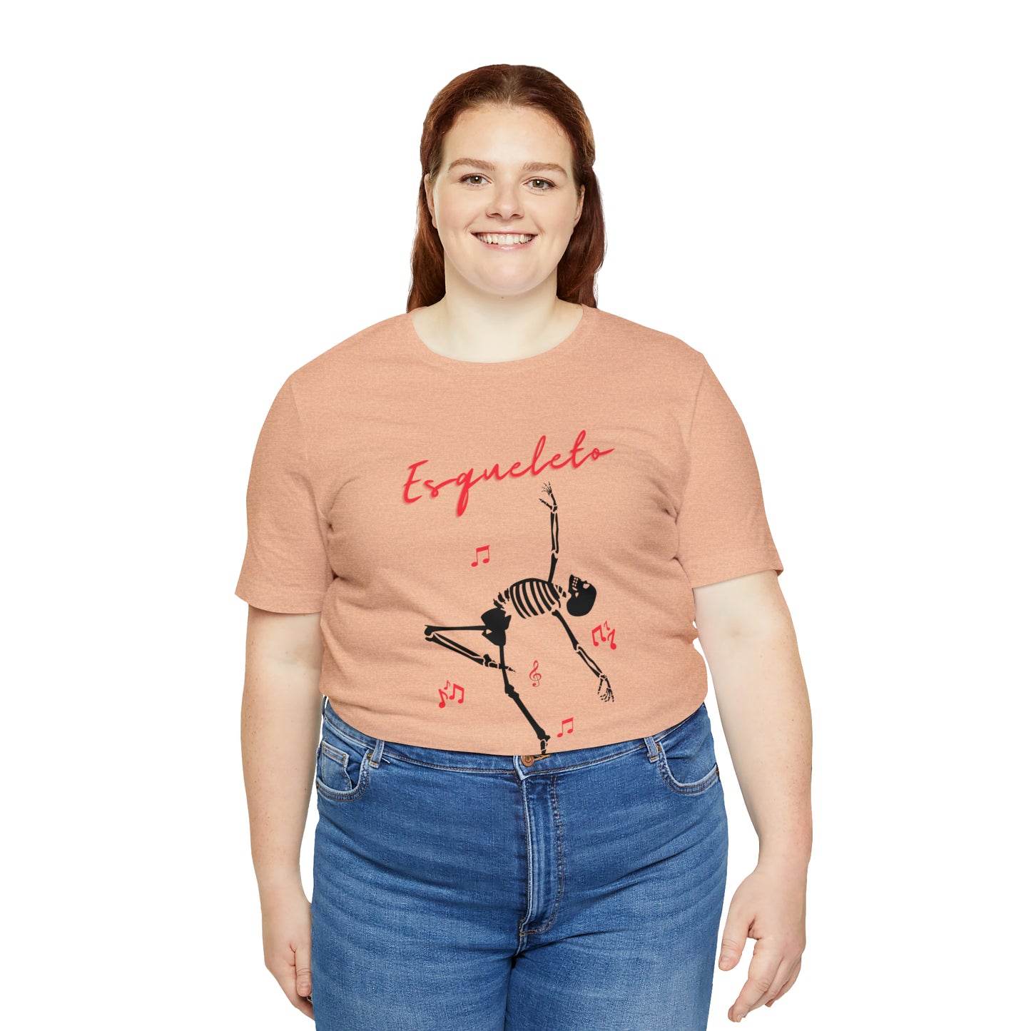 Esqueleto Rumbero Unisex Jersey Short Sleeve Tee