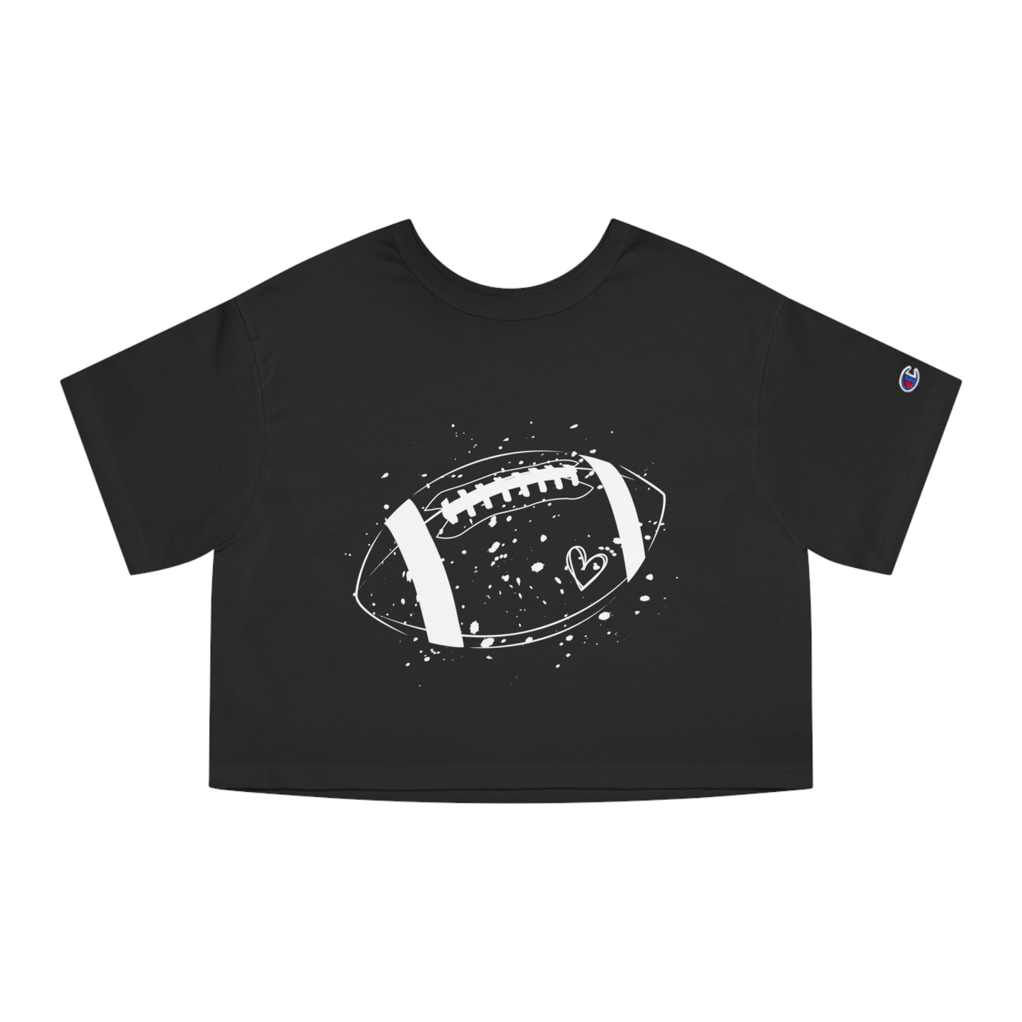 Football Love Cropped Top