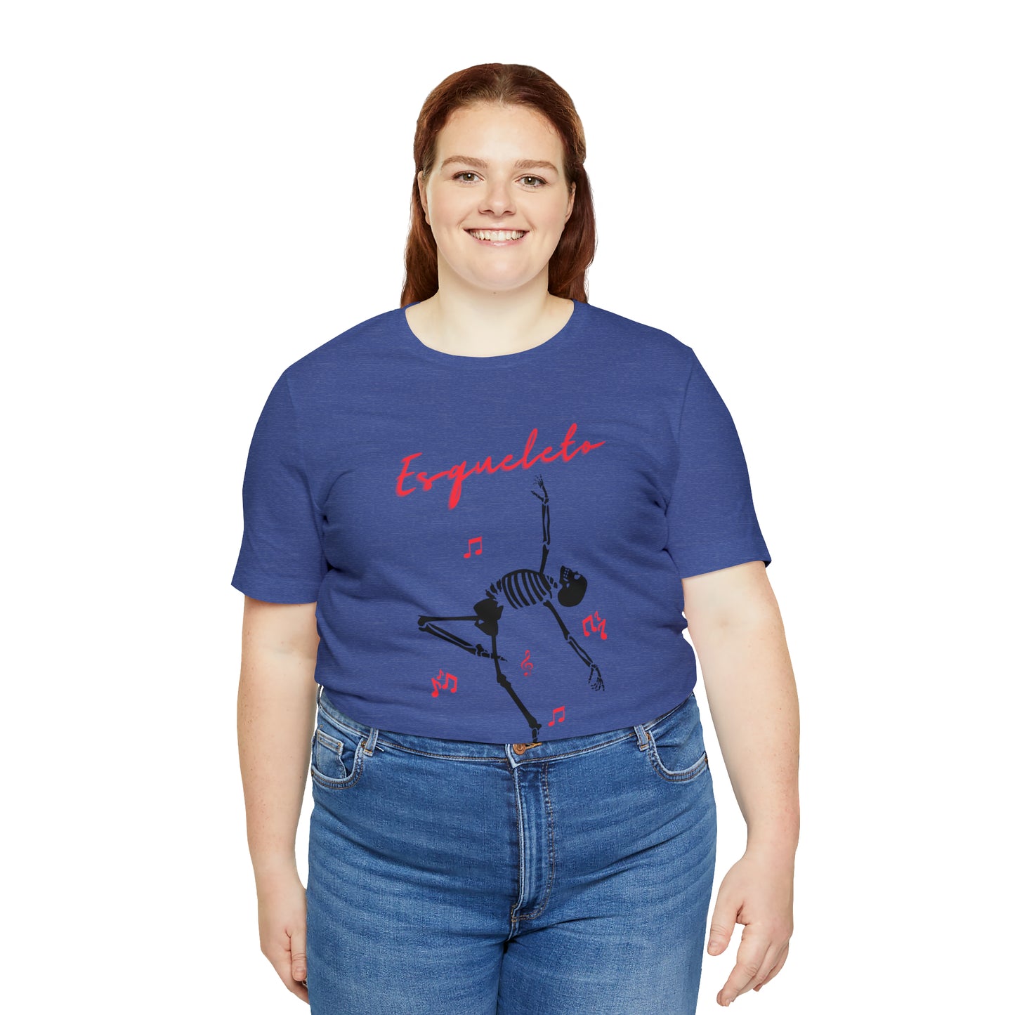 Esqueleto Rumbero Unisex Jersey Short Sleeve Tee