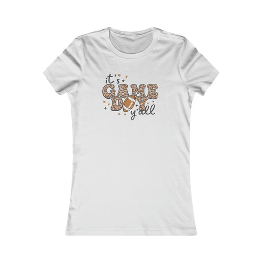 Its Game Day Y'all Football Women's Favorite Tee