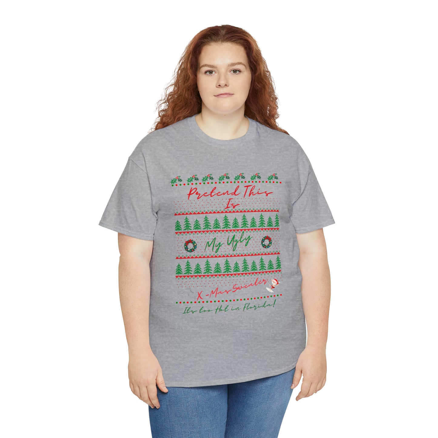 FL Ugly Sweater Unisex Heavy Cotton Tee