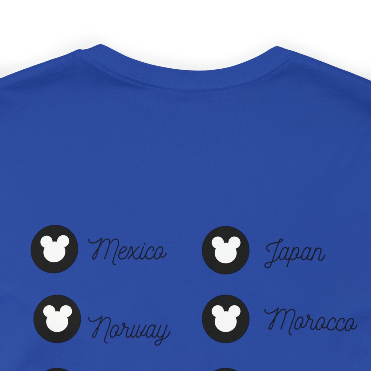 Epcot Drinking Around the World Unisex Jersey Short Sleeve Tee