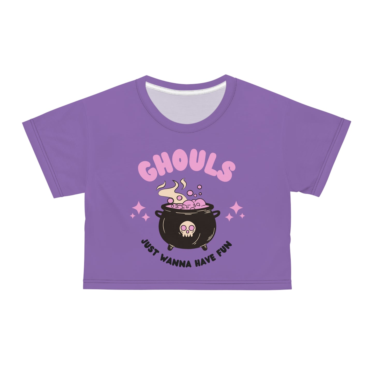 Ghouls Just Wanna Have Fun Cropped T