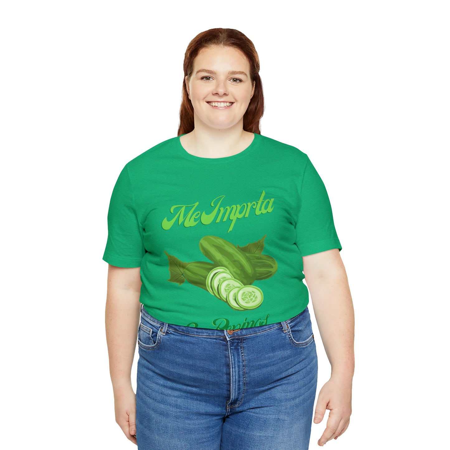 Me Importa 3 Pepinos -Unisex Jersey Short Sleeve Tee