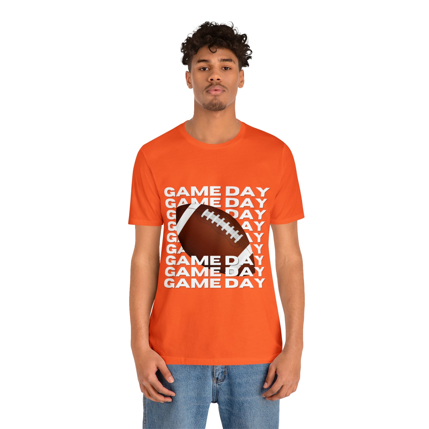 Game Day Football Unisex Jersey Short Sleeve Tee