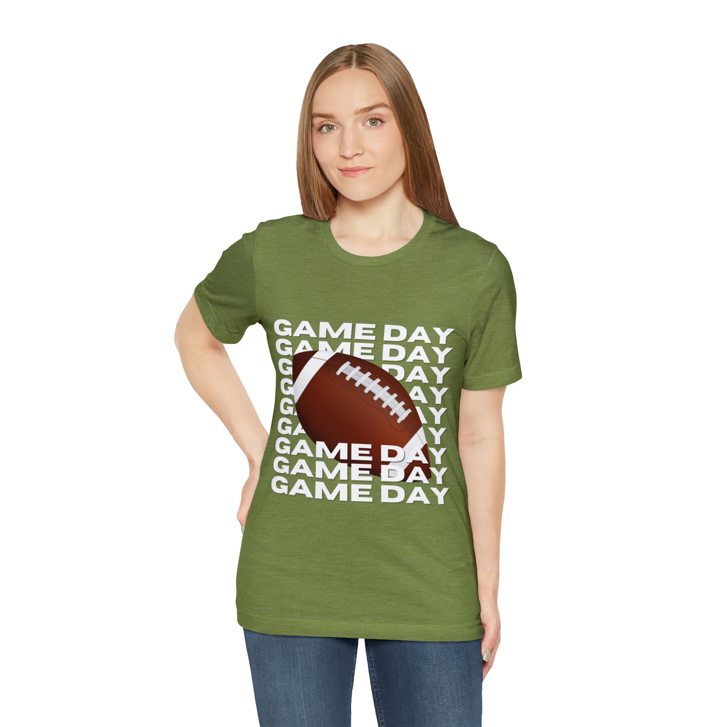 Game Day Football Unisex Jersey Short Sleeve Tee
