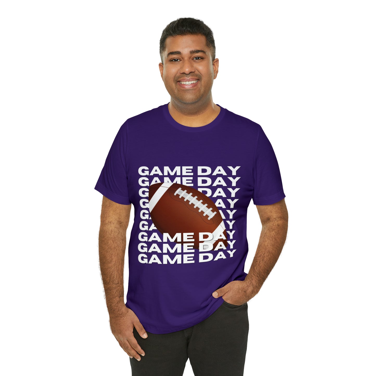 Game Day Football Unisex Jersey Short Sleeve Tee